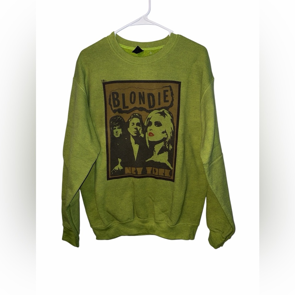 Blondie Pullover Sweatshirt Size Medium New Debbie Harry